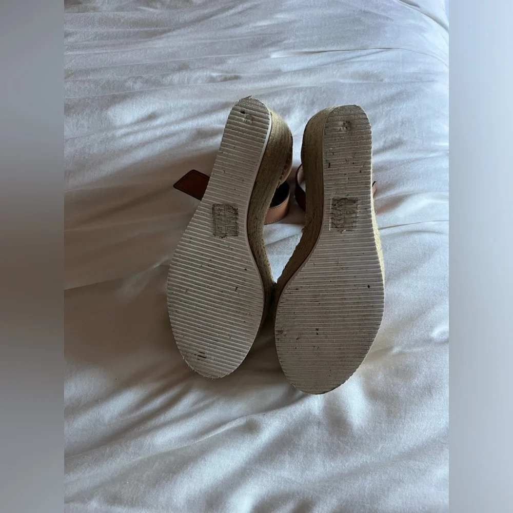 See by Chloe Glyn Wedge Sandal Cirpria (Tan) 38 - Picture 7 of 8